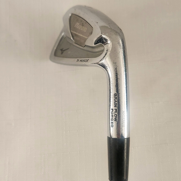 Mizuno MP 59 Single 5 Iron Ti Muscle Grain Flow Forged S300 Dynamic Gold True - Picture 2 of 7